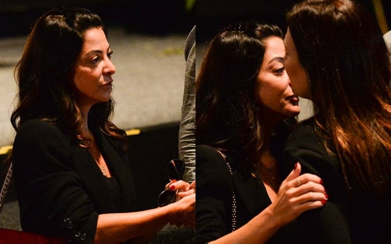 Apresentador da Globo se comove com viúva de Ricardo Boechat e Ana Paula Padrão no velório