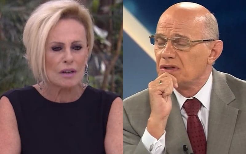 Ana Maria Braga quebra o protocolo da Globo e toca música preferida de Ricardo Boechat ao vivo