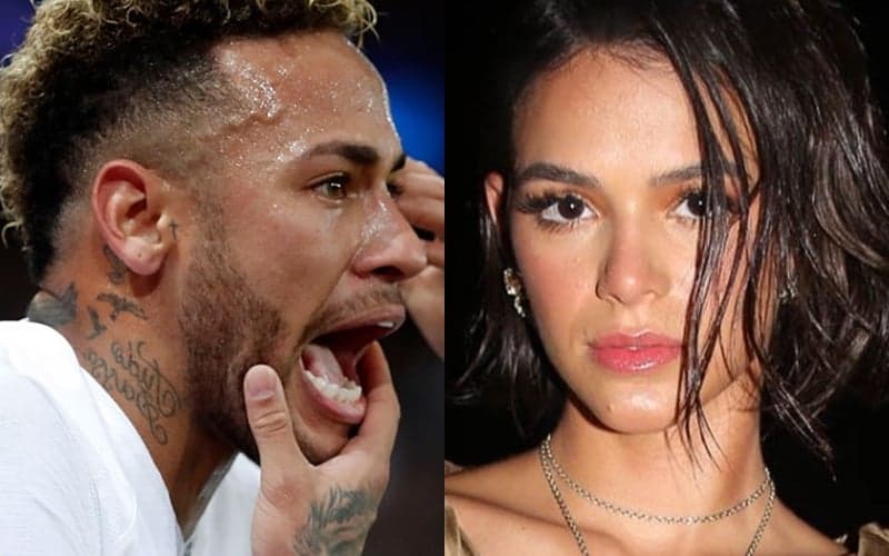 Neymar toma atitude revoltante após levar unfollow de Bruna Marquezine no Instagram