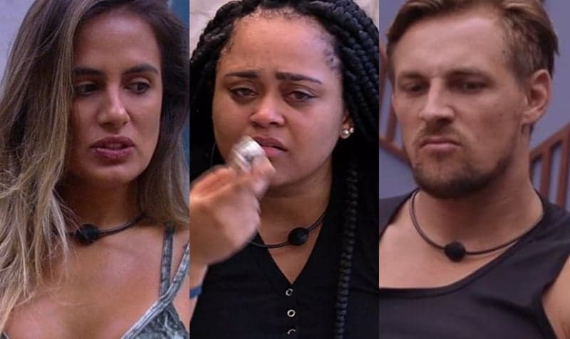Diego proíbe Carol de convidar Rízia para o quarto do líder no BBB19: "Não confio"