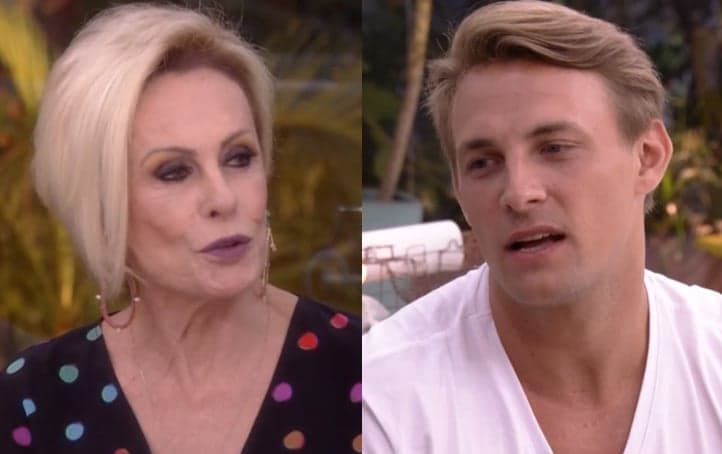 Diego choca Ana Maria Braga e diz que respeitou a namorada: "Não dei em cima de ninguém"