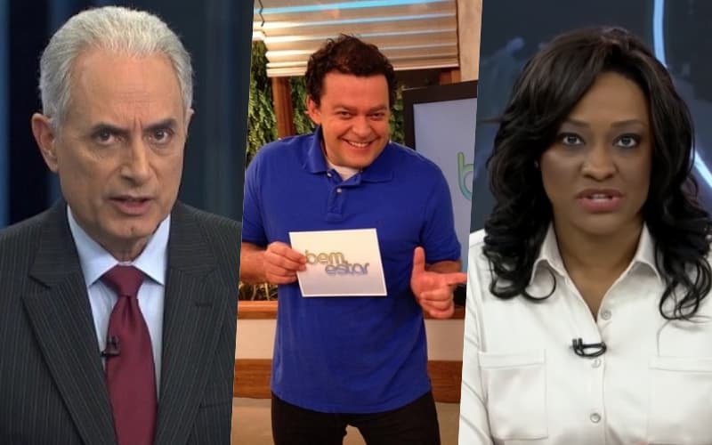 Fernando Rocha, William Waack e Mariane Dombrov: os apresentadores que foram demitidos e causaram grande polêmica nas telinhas