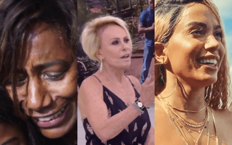 Gloria Maria ameaça matar colega, Ana Maria revolta público, Anitta imita Pabllo Vittar, Bolsonaro vai ao prantos e mais