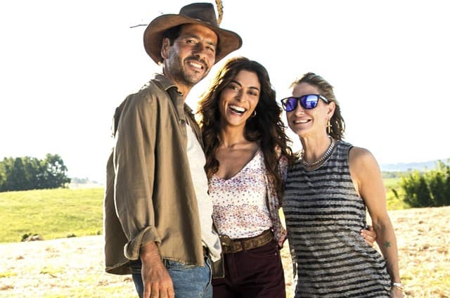 A Dona do Pedaço: Veja a primeira imagem dos protagonistas, Juliana Paes e Marcos Palmeira