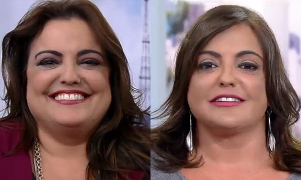 Ela gosta de mexer: Confira as fotos que mostram as mudanças da jornalista Fabíola Reipert
