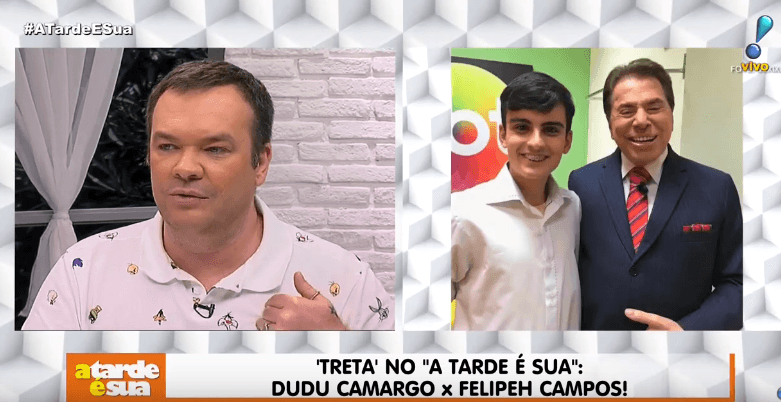 Felipeh Campos solta o verbo contra Dudu Camargo e faz Sonia Abrão correr após revelação sobre o apresentador