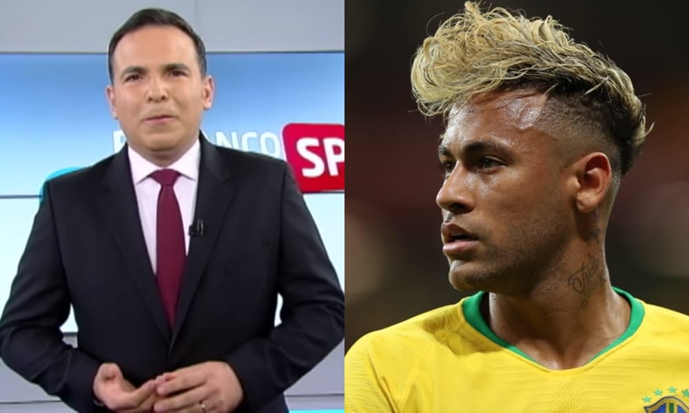 Apresentador da Record, Reinaldo Gottino critica festona de aniversário de Neymar: "Não tá jogando nada"