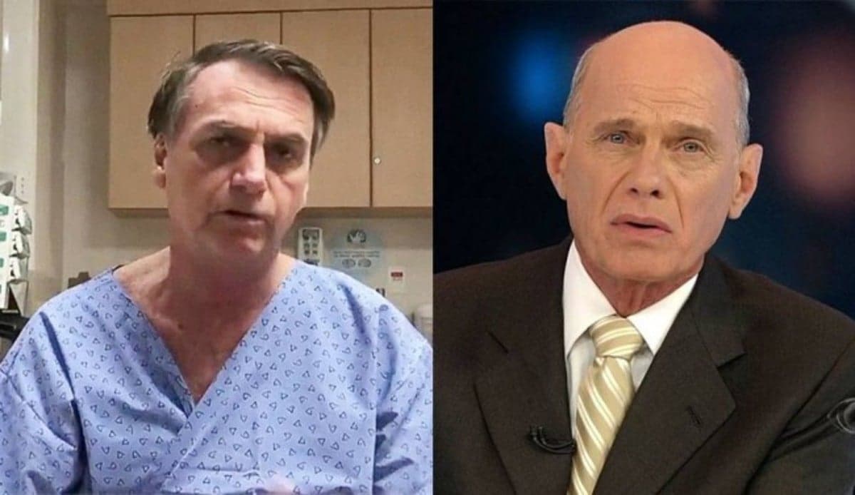 Bolsonaro e Ricardo Boechat (Foto: Divulgação) Bolsonaro e Ricardo Boechat (Foto: Divulgação)