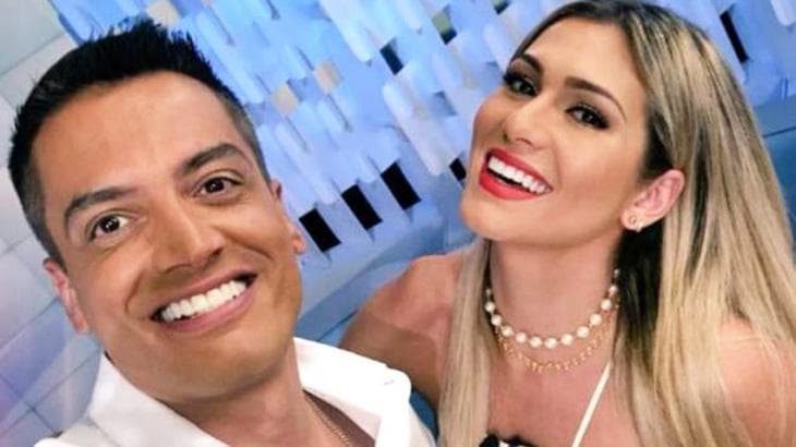 Lívia Andrade coloca Leo Dias para trabalhar em sua casa e rebate comentários