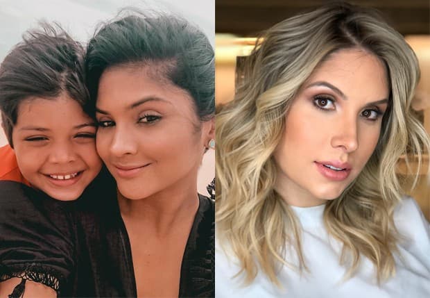 Mileide Milhaile x Thyane Dantas (Foto: Reprodução) Mileide Milhaile x Thyane Dantas (Foto: Reprodução)