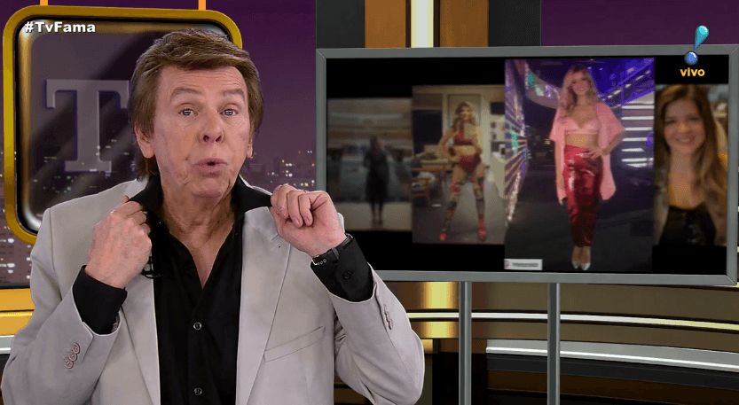Nelson Rubens fica perdido ao vivo no TV Fama e questiona produção do programa