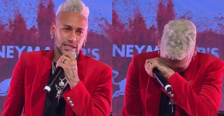 Em festa de aniversário, Neymar cai no choro e dispara: "Não estou passando por fase 100% feliz"