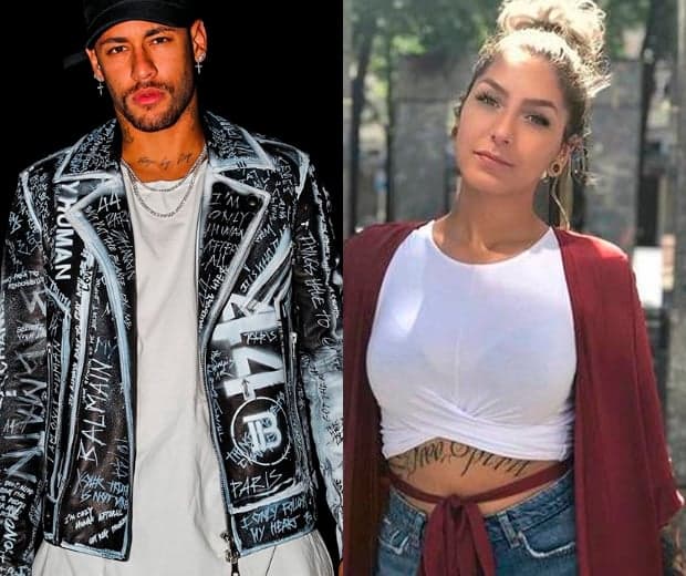 Neymar e Liza Brito tiveram uma noite quente (Foto: Reprodução/Instagram)