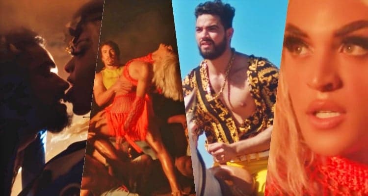 Solteira, Pabllo Vittar lança clipe polêmico e tasca beijão em modelo gato