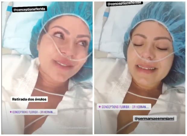 Mulher de Thammy Miranda inicia processo de fertilização in vitro e vai as lágrimas