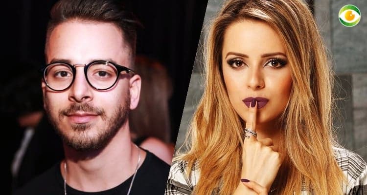 Para coletiva de imprensa com Sandy, Junior Lima inova em tratamento e surge com algo inusitado no rosto