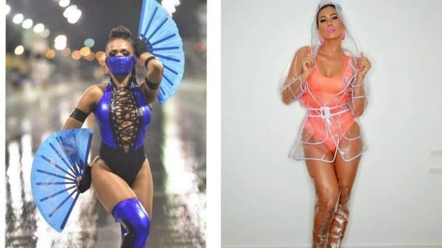 Lívia Andrade se mete em confusão com rainha de bateria da Império de Casa Verde e clima esquenta entre as duas