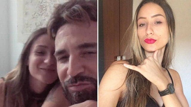 Latino e sua nova filha, Bruna Morais (Foto: Divulgação) Latino e sua nova filha, Bruna Morais (Foto: Divulgação)