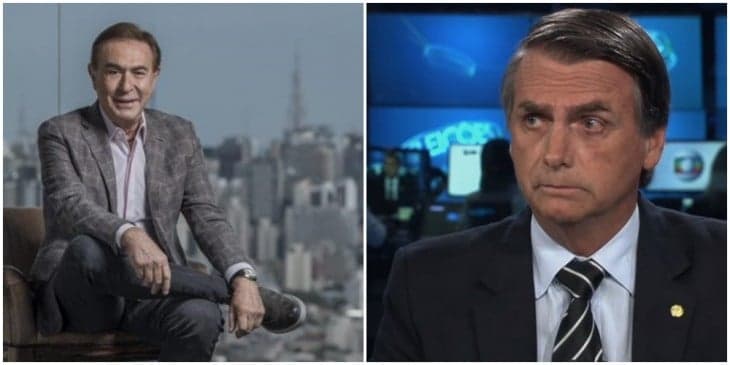 Amaury Jr e Bolsonaro (Foto: Divulgação) Amaury Jr e Bolsonaro (Foto: Divulgação)