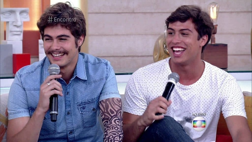 Francisco Vitti se declara para o irmão Rafael após notícia de que ganhará sobrinho