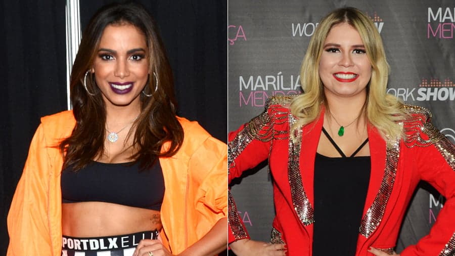 Marília Mendonça e Anitta desbancam famosa internacional e batem recorde