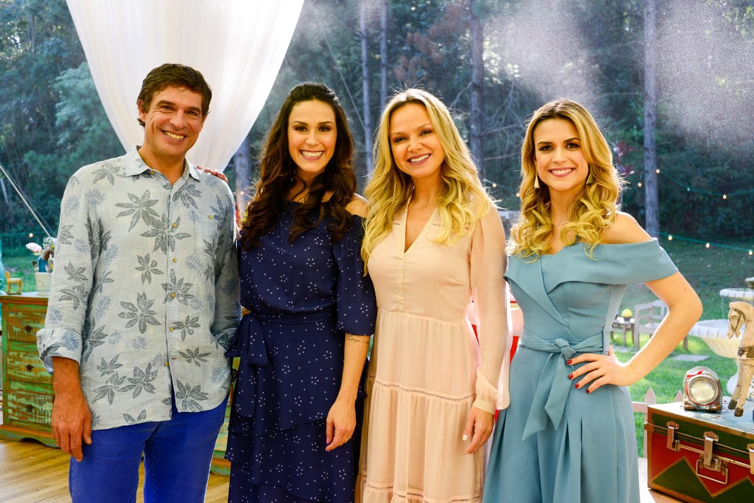 Final Jr Bake Off com a apresentadora Eliana 