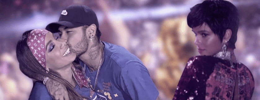 Anitta e Neymar provocam atriz da Globo.
