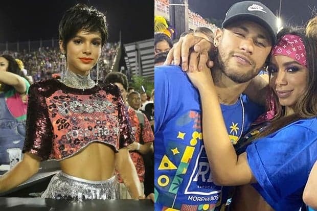 Após beijo polêmico em Neymar, Anitta deixa de seguir Bruna Marquezine no Instagram