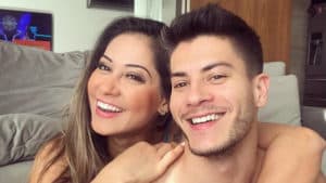 Arthur Aguiar e Mayra Cardi (Foto: Reprodução)