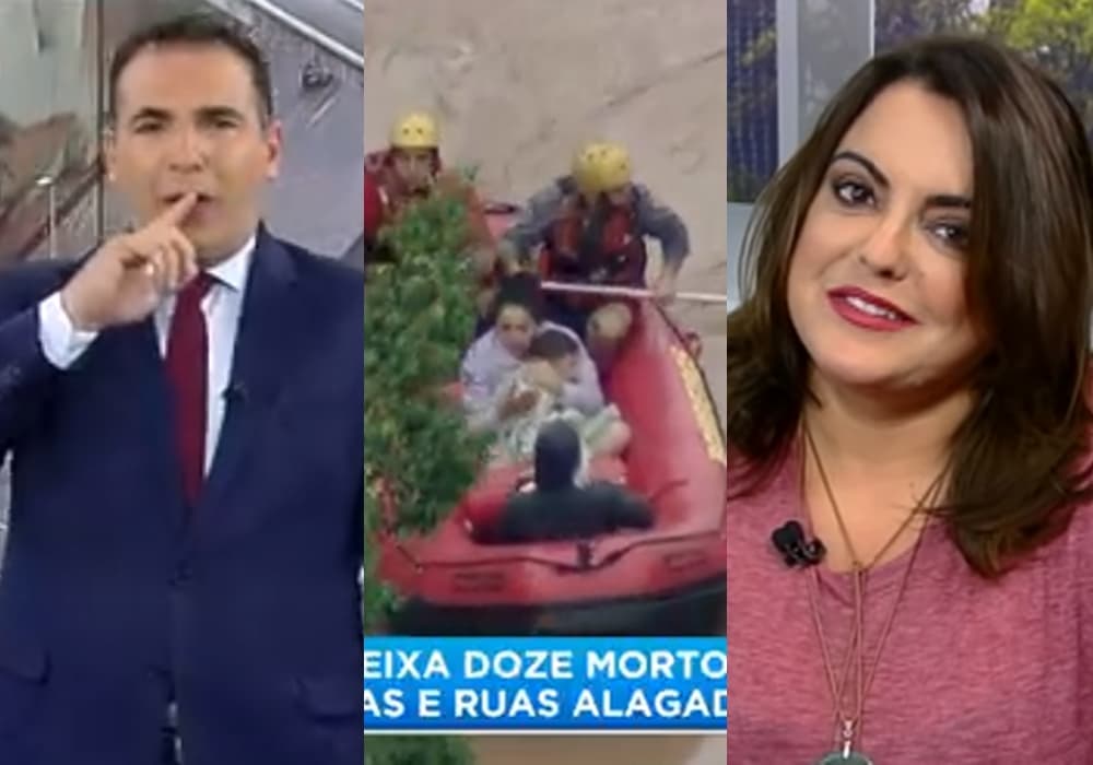 Quadro de fofocas de Fabíola Reipert é "cancelado" e Record prioriza caos em São Paulo