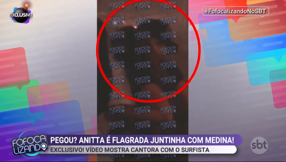 Anitta e Medina aos beijos (Foto: Reprodução)