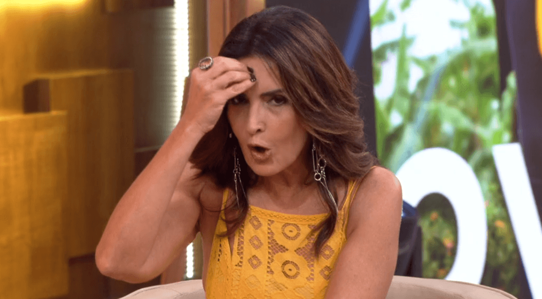 Fátima Bernardes no Encontro da Globo (Foto: Reprodução) Fátima Bernardes no Encontro da Globo (Foto: Reprodução)