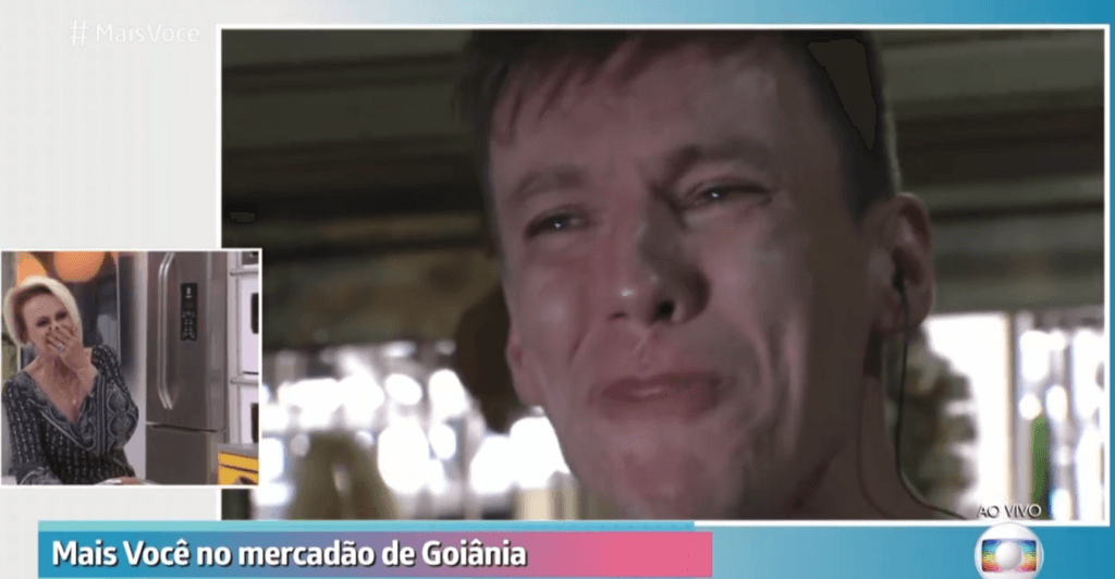 Ana Maria Braga tem crise de riso ao vivo na Globo e passa o pano de prato no nariz