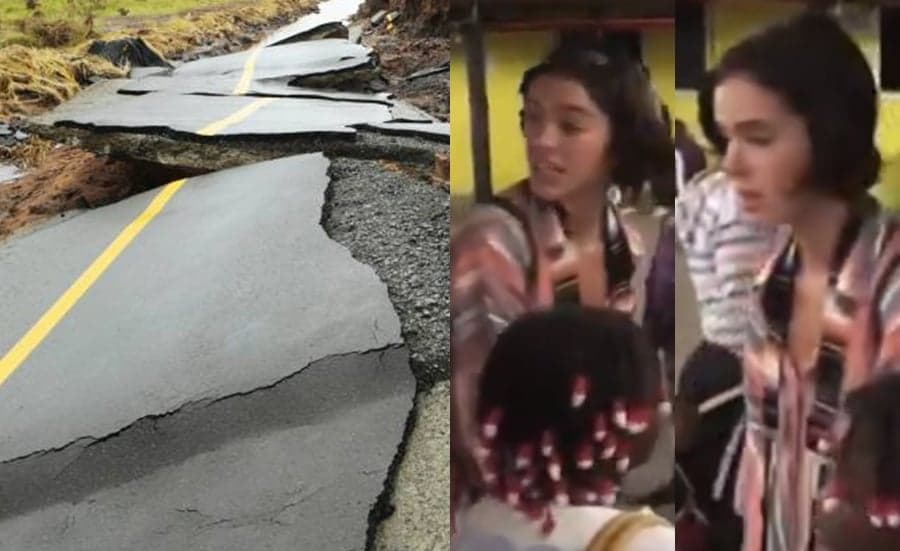 Ciclone atinge a África e Bruna Marquezine se desespera com as crianças: "Ajuda, urgente!"