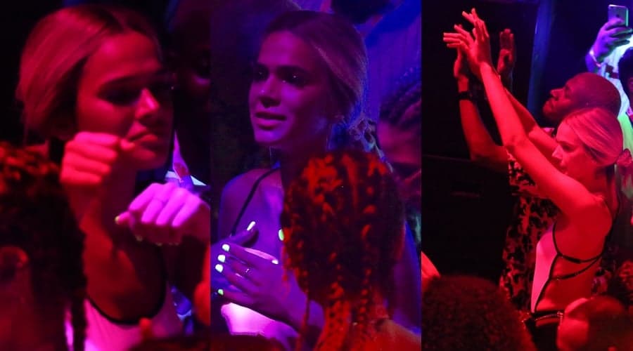 Bruna Marquezine se identificando com a letra da música (Foto: Reprodução) Bruna Marquezine se identificando com a letra da música (Foto: Reprodução)