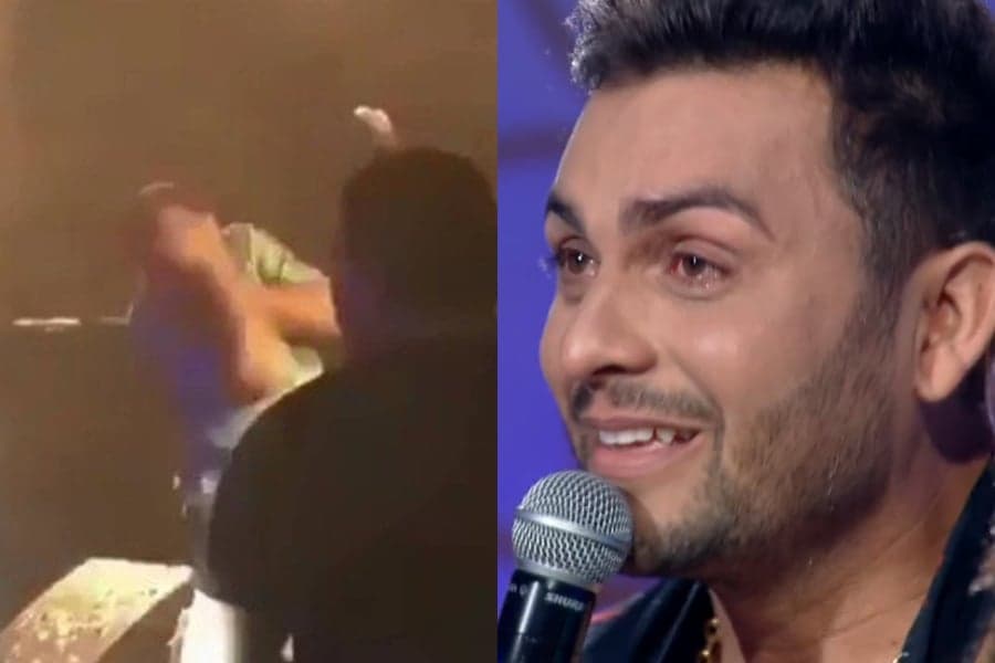 Fã ataca Mano Walter e cantor deixa o show com o rosto ensanguentado; confira o vídeo