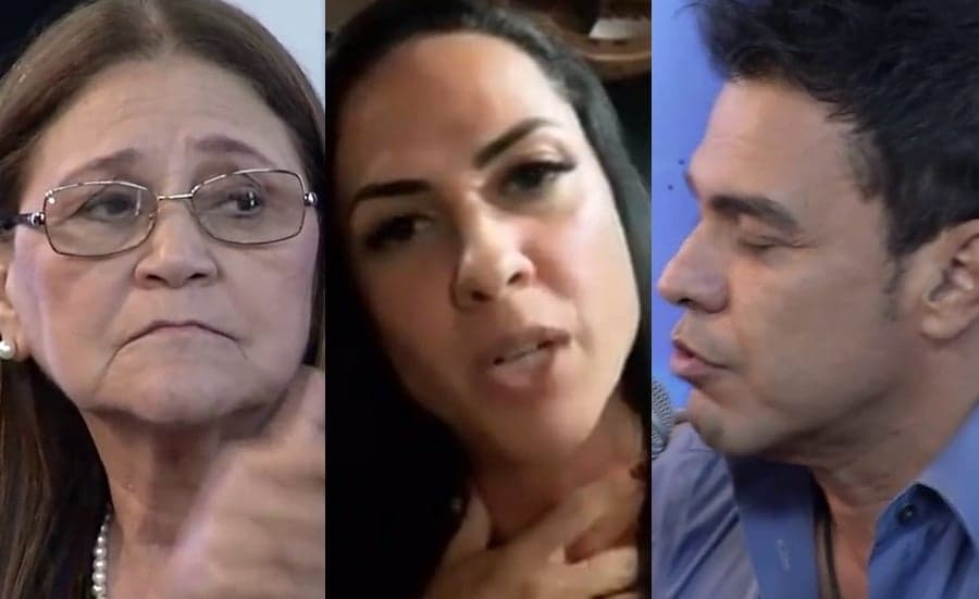 Mãe de Zezé Di Camargo ignora a nora na própria casa e Graciele desabafa sobre a situação