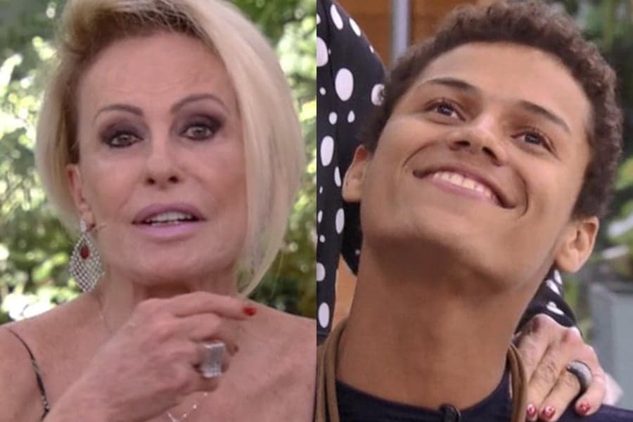 Ana Maria Braga cuida de Danrley na Globo e faz massagem no brother após eliminação