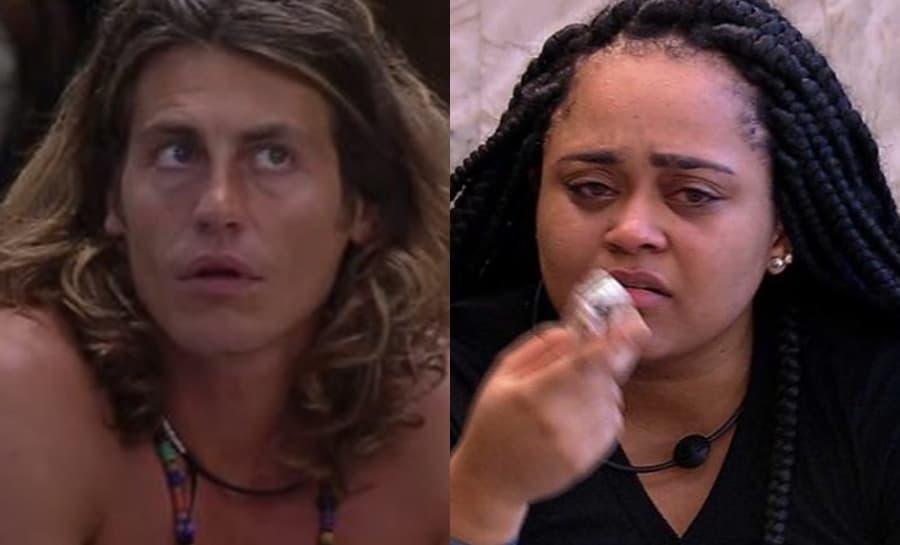BBB 19: Rízia ganha beijo na boca e é dispensada com palavras duras na Globo