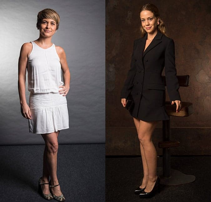 Atrizes da Globo quebram protocolo, ousam e surgem de lingerie em palco
