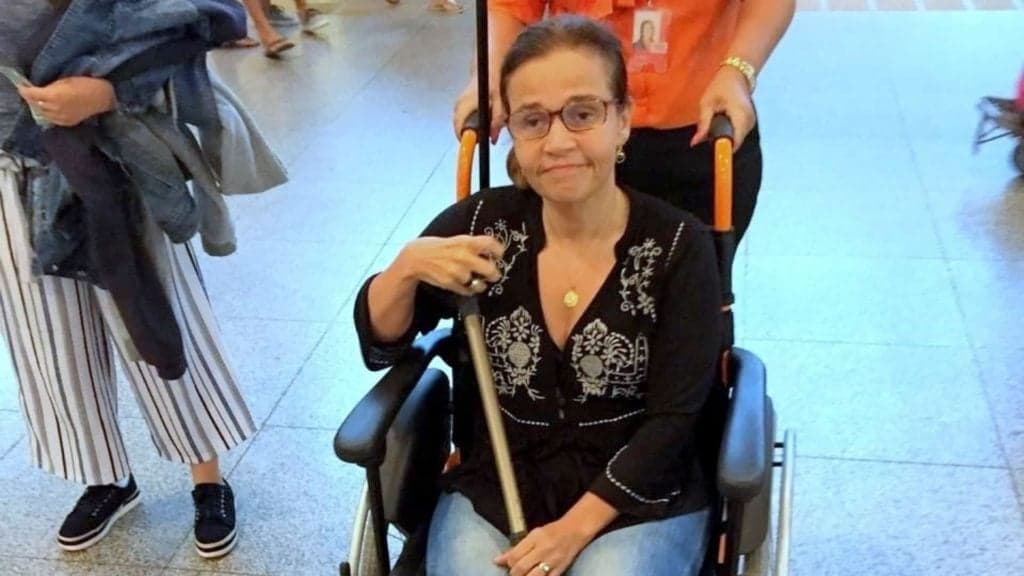 A atriz Claudia Rodrigues está internada e seu quadro é preocupante (Foto: Divulgação)
