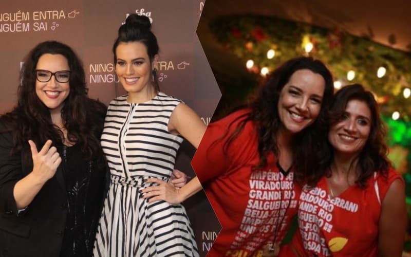 Após fim do noivado, Ana Carolina curte carnaval ao lado de ex-namorada