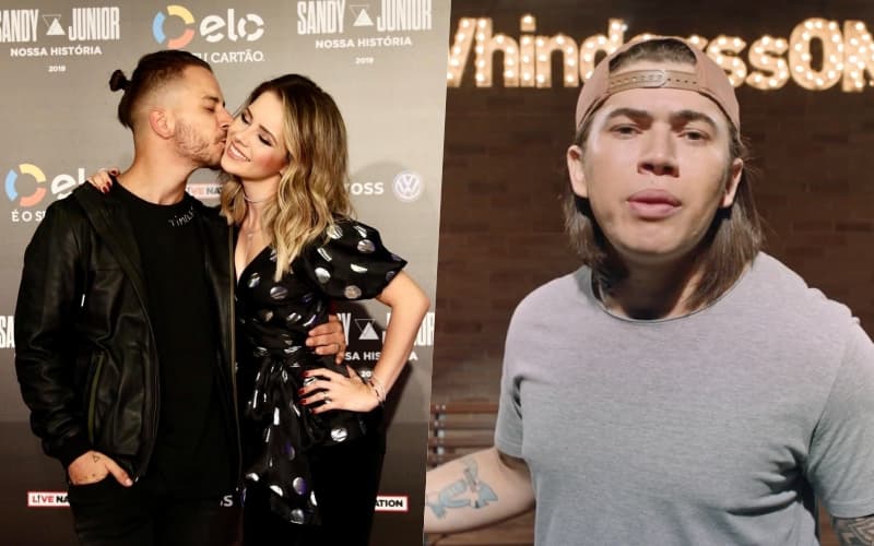Desesperado, Whindersson Nunes implora ingresso a Sandy e Junior, e cantora rebate de maneira inesperada
