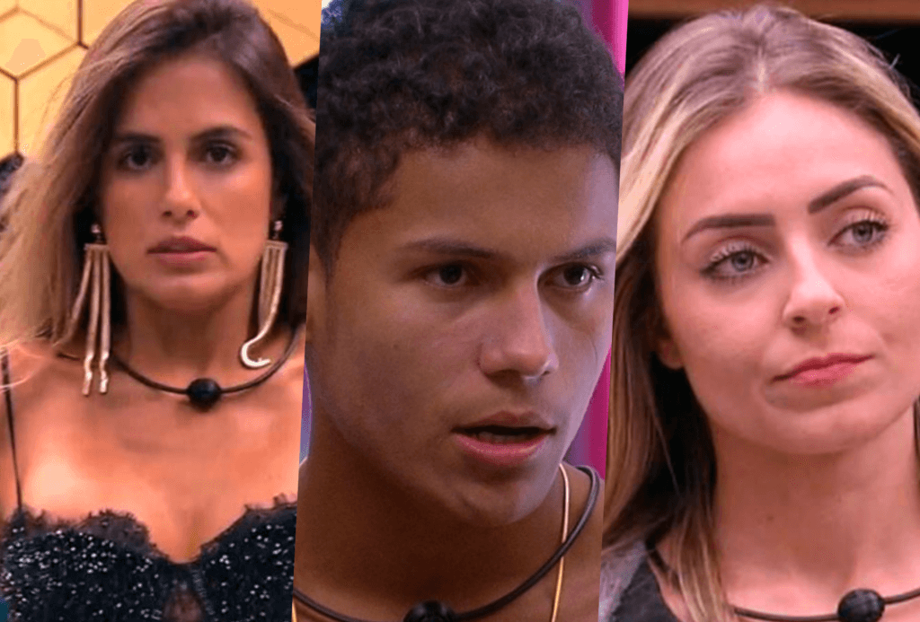 Carol Peixinho, Danrley e Paula estão no paredão do BBB19; vote na enquete