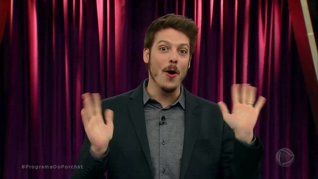 Fábio Porchat aparecerá completamente nu em próxima atração do Comedy Central
