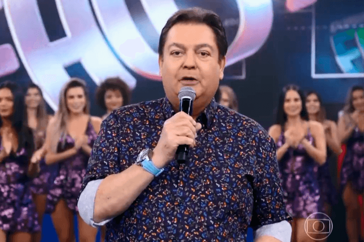 Faustão e suas famosas bailarinas (Foto: Reprodução)