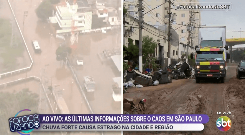 Fofocalizando deixa fofocas de lado e foca na situação preocupante em São Paulo