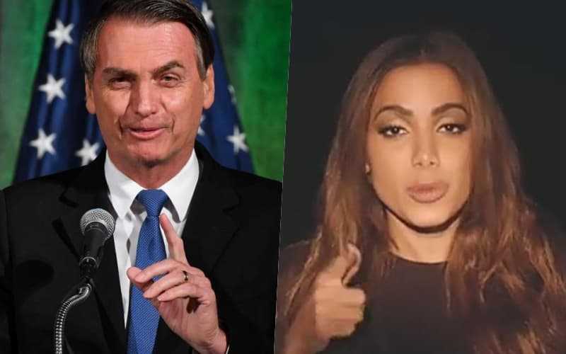 Bolsonaro prejudica carreira de Anitta, cantora sofre ataques e tem que tomar atitude radical