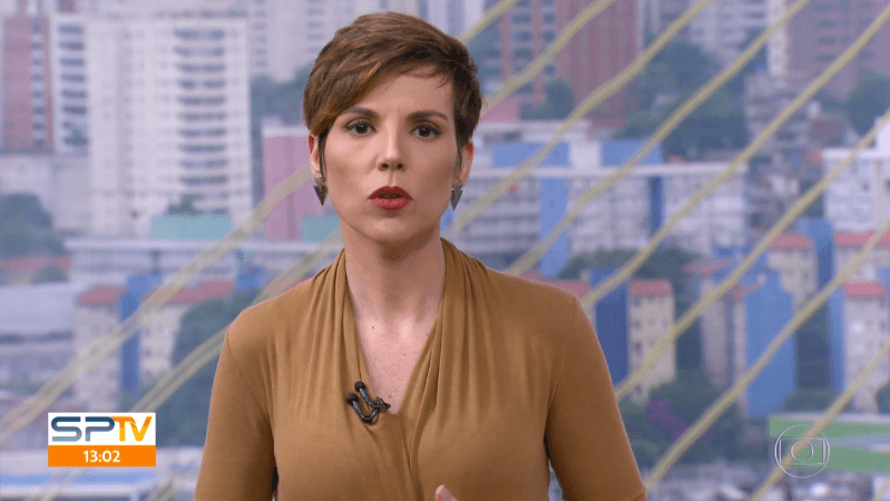Jornalista da Globo se despede de Bom Dia São Paulo ao vivo e Gloria Vanique zomba: "Quer ir embora logo"