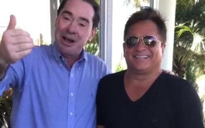 Leonardo aparece em vídeo polêmico e é acusado de machismo "ele segura e eu como"